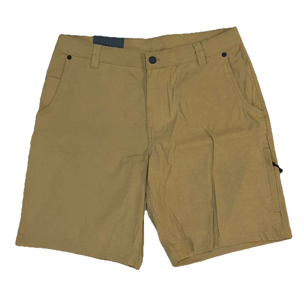 MERRELL Tan Stretch 7 Pocket Men's Cargo Shorts Size 34x9 NWT